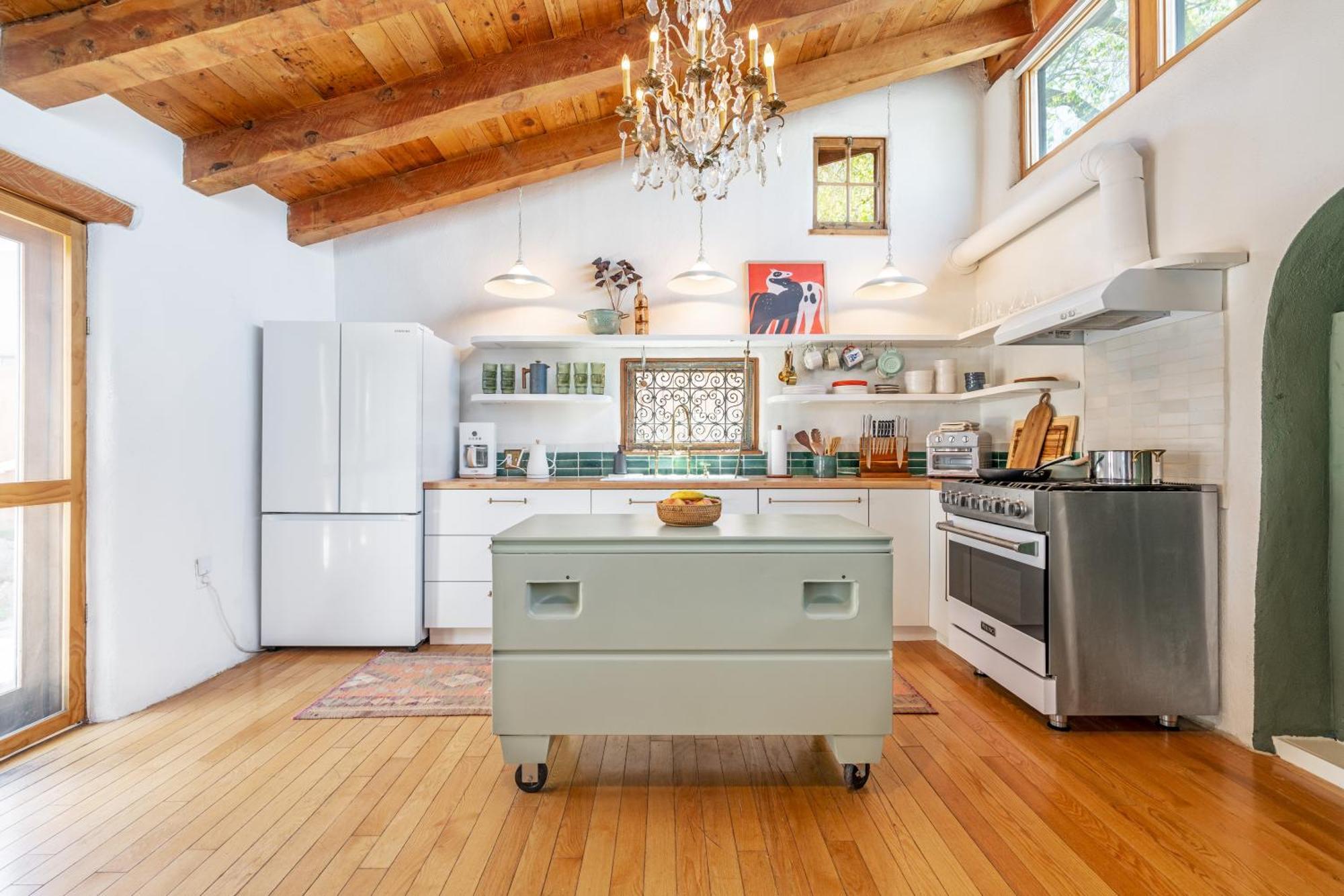 Heart Of Santa Fe - Adorable Hideaway - King And Queen - Walk To Everything - Fireplace - Ac Buitenkant foto